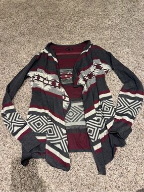 Cozy Open Front Sweater